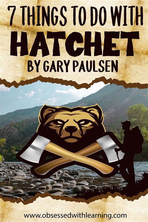 7 Activities For Teaching Hatchet By Gary Paulsen Obsessed With