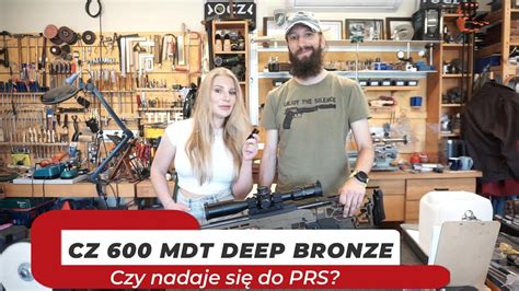 Broń EDS CZ 600 MDT Deep Bronze jako karabin do PRS YouTube