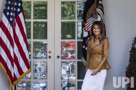 Photo First Lady Melania Trump Announces Childhood Initiatives