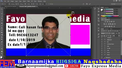 Sida Loo Sameeyo Id Card Si Fudud Iyo Hab Casi Ah Daawaso Wacan Youtube