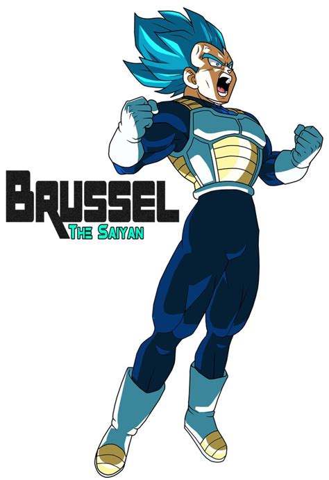 Super Saiyan Blue Vegeta New Movie 2018 By Brusselthesaiyan