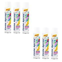 Tinta Spray Ml Mundial Prime Uso Geral Branco Fosco Unidades