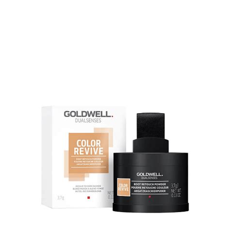 Goldwell Dualsenses Color Revive Root Retouch Powder Medium Blonde Gr Hair Mix