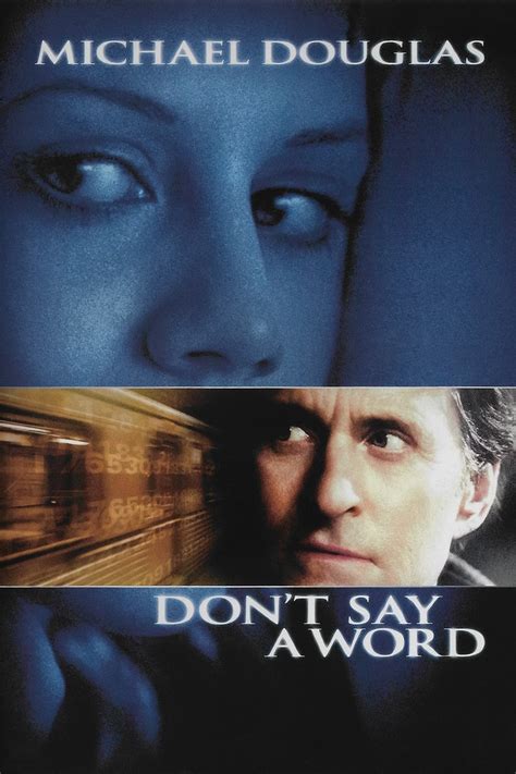 Don't Say a Word (2001) - Posters — The Movie Database (TMDb)