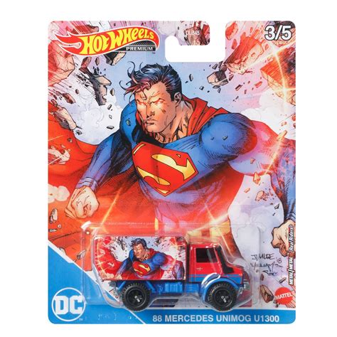 Hot Wheels Pop Culture DC Mix Vehicles Case