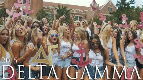 Delta Gamma Bid Day Fsu 2015 Youtube