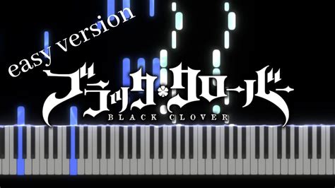 Black Catcher Black Clover Op 10 Sheet Midi