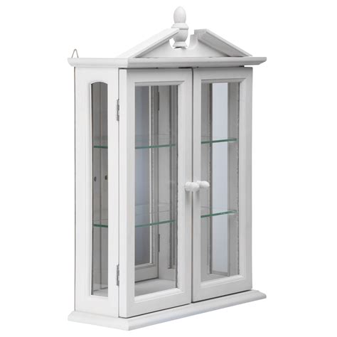 Design Toscano Amesbury 17 Wide Solid Wood Mirrored Back Curio