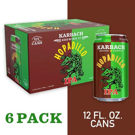 Karbach Brewing Co Hopadillo Ipa Craft Beer Fl Oz Delivery Or