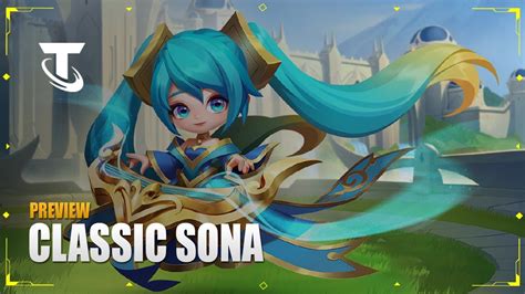 Classic Sona Chibi Preview Chinese Server Teamfight Tactics Youtube