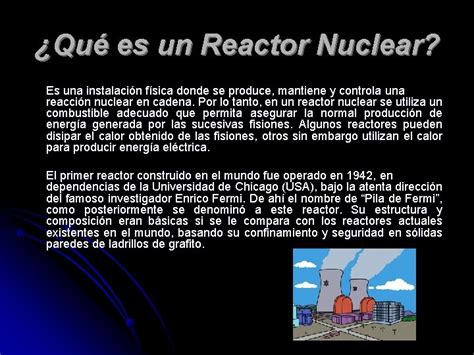 Qu Es Un Reactor Nuclear Es Una Instalacin