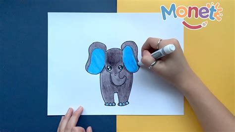 Como Dibujar Un Elefante Paso A Paso Super Fácil Youtube