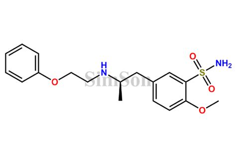 Tamsulosin Ep Impurity C Cas No Simson Pharma Limited