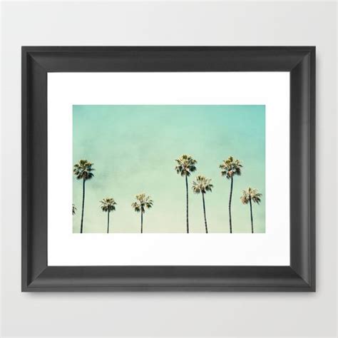 Palm Trees Framed Art Print By Bree Madden Palm Tree Art Palm Tree