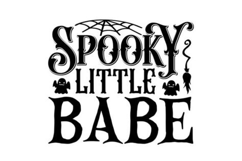 Spooky Little Babe Svg Graphic By Mkdesign Store · Creative Fabrica