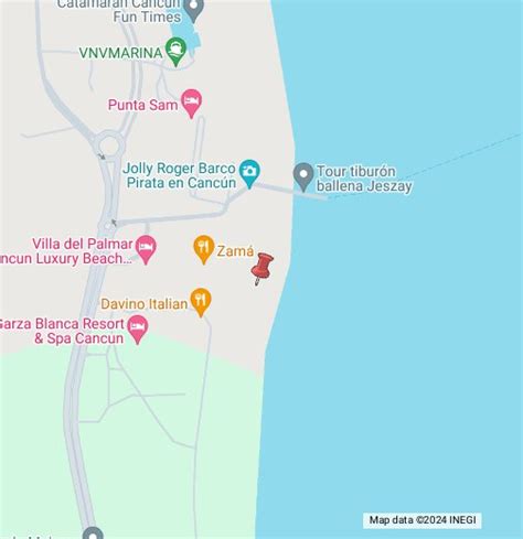 Playa Mujeres Map | Color 2018