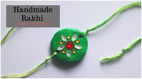 Handmade Rakhi Raksha Bandhan Clay Art How To Make Rakhi Bandhan