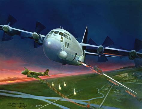 From SPOOKY To Spectre From The USAF Art Collection Artist Depiction