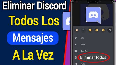 C Mo Eliminar Todos Los Mensajes De Discord A La Vez C Mo