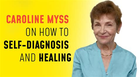 Caroline Myss on How to Self-Diagnosis and Healing | Spiritual Cell