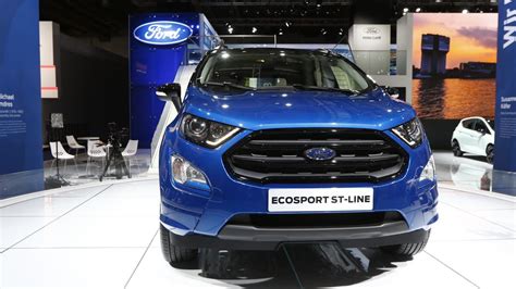 Ford Ecosport Facelift Revealed With Sporty St Line Option