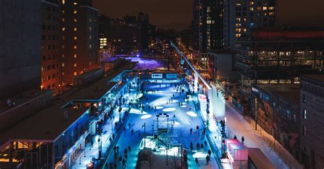 The Esplanade Tranquille Skating Rink Is Open A Great Place To Enjoy