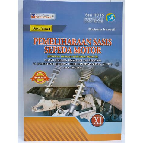 Jual BUKU PEMELIHARAAN SASIS SEPEDA MOTOR SMK KELAS XI Indonesia Shopee