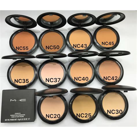 Mc Studio Fix Powder Plus Foundation Fond De Teint Poudre Shopee