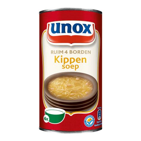 Unox Soep In Blik Kippensoep 4 Porties 515ml Aanbieding Bij Jumbo