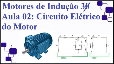 Motor De Indução Trifásico 2 Circuito Elétrico Equivalente Youtube