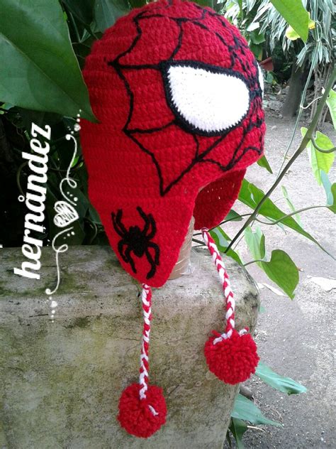 Touca De Croche Infantil Homem Aranha Artofit