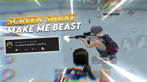 Screen Shake Make Me Beast Screen Shake Pubg Redmi Note 8 Pro 💜