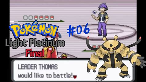 [hindi] Pokemon Light Platinum Final Walkthrough Guide Ep 06 Dardusk Gym Leader Thomas