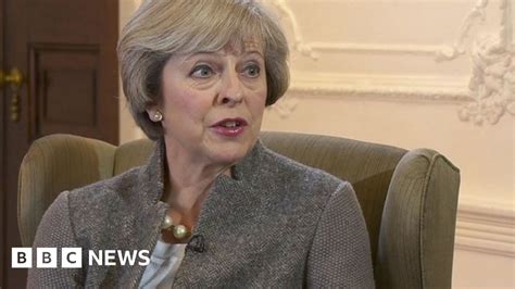 Brexit May Bring Difficult Times Says Theresa May Bbc News