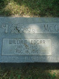 William Edgar McGlone 1870 1919 Mémorial Find a Grave