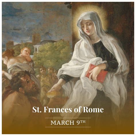 St Frances Of Rome Givecentral