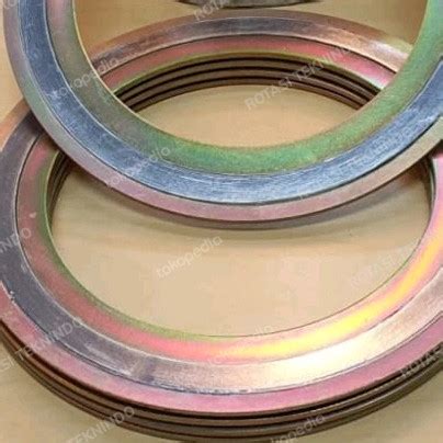 Jual Spiral Wound Gasket Ansi 150 Carbon Steel 3 Inch SWG CS ANSI