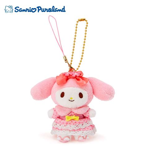 Plush Keychain My Melody Sanrio Puroland Meccha Japan