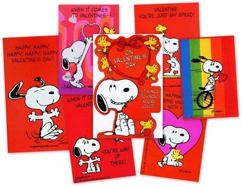 Peanuts Vintage Snoopy Valentine S Day Cards Plus Woodstock Click