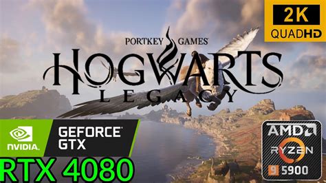 Hogwart Legacy RTX 4080 Ryzen 9 5900X Native 1440p Ultra