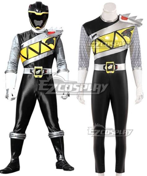 Power Rangers Dino Charge Dino Charge Black Ranger Cosplay Costume ...