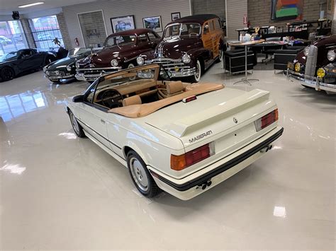 1990 Maserati Biturbo Spyder By Zagato Classic Promenade