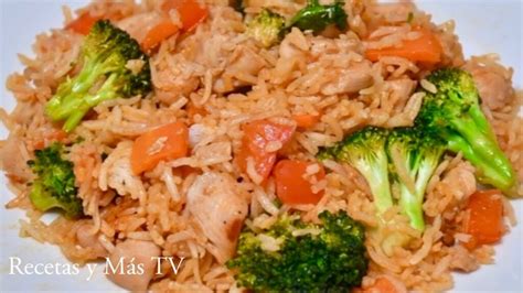 Prepara delicioso arroz con brócoli y pollo en casa receta fácil y rápida