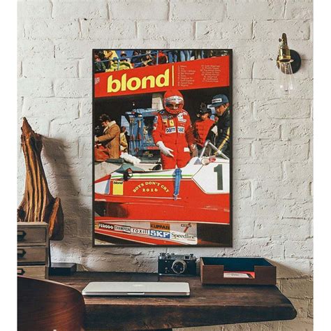 Frank Ocean Poster Frank Ocean Blonde Poster Blonde Album Inspire