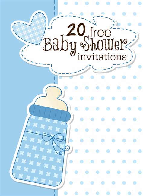 Free Printable Baby Sprinkle Invitations - Free Printable