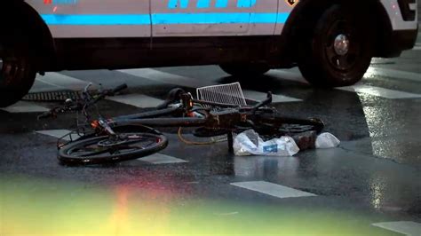 Deliveryman On Bike Fatally Struck By Hit And Run Driver On Upper East