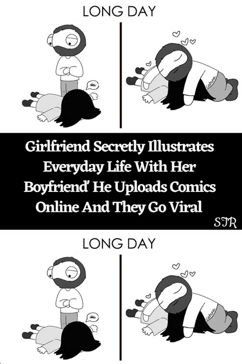 Girlfriend Secretly Illustrates Everyday Life With Her Boyfriend He Uploads Comics Online And