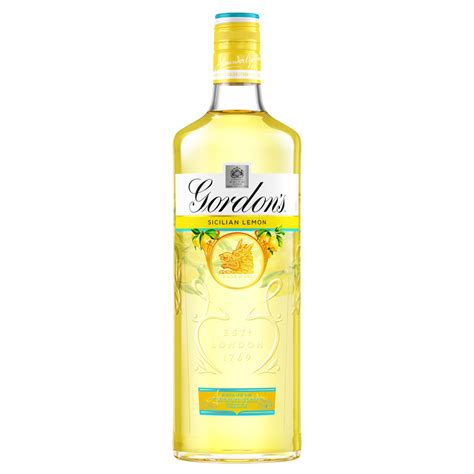 Gordons Sicilian Lemon Distilled Gin 70cl