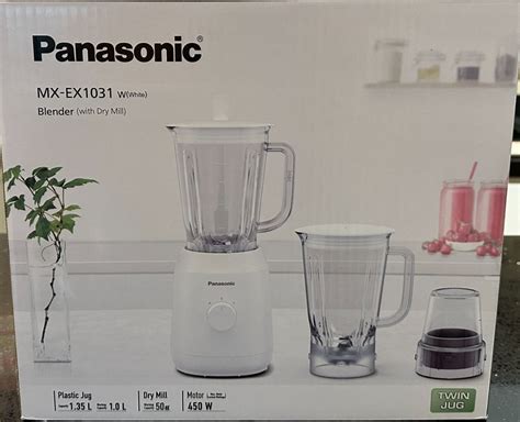 Panasonic Lightweight L Twin Jug Blender Mx Ex Tv Home