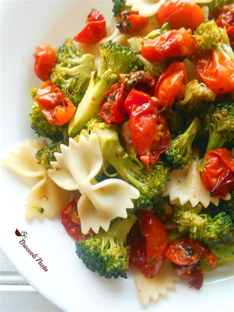 Broccoli Pasta With Roasted Tomatoes Healing Tomato Recipes